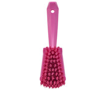 Vikan Harde Afwasborstel Met Korte Steel 270mm Roze