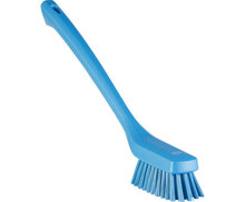 Vikan Lange Afwasborstel Met Smalle Borstel 420mm Blauw