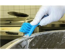 Vikan Precisieborstel Met Schraper 150mm Blauw