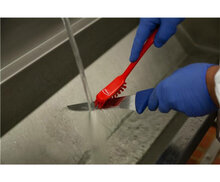 Vikan Medium Vaatborstel Smalle Borstelkop 290mm Rood