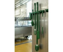 Vikan Ultra Smalle Borstel Met Lange Steel 600mm Groen