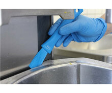 Vikan UST Zachte Glaceerborstel 30mm Blauw