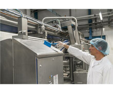 Vikan Zachte UST Handveger 330mm Blauw