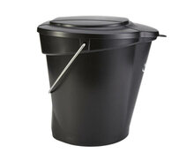 Vikan 12L Emmer Met Schenktuit En Maatverdeling Zwart