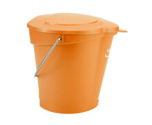 Vikan Emmer 6L Met Schenktuit En Maatverdeling Oranje