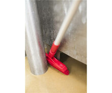 Vikan Voegenborstel Flexibele Nek Extra Hard Rood 225mm