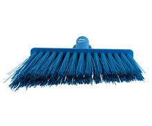 Vikan Harde Hoekbezem Blauw 290mm