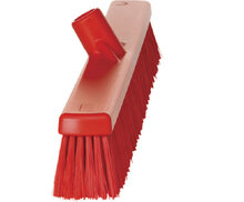 Vikan Combi-Bezem Hard /Zacht Rood 610mm