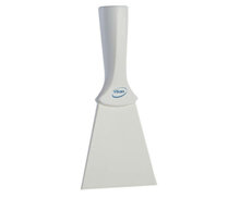 Vikan Nylon Handschraper Met Schroefdraad Breed 100mm Wit