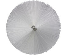 Vikan Pijpborstel Medium Voor Flexibele Kabel &Oslash;60, 200mm Wit