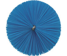 Vikan Pijpborstel Medium Voor Flexibele Kabel &Oslash;60, 200mm Blauw