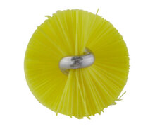 Vikan Pijpborstel Medium Voor Flexibele Kabel &Oslash;20, 200mm Geel