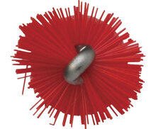 Vikan Pijpborstel Midium Voor Flexibele Kabel &Oslash;12, 200mm Rood