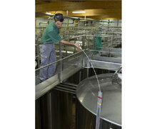 Vikan Pijpborstel Midium Voor Flexibele Kabel &Oslash;12, 200mm Groen 