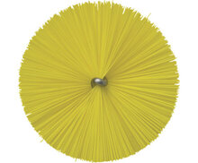 Vikan Pijpborstel Medium Voor Flexibele Kabel &Oslash;60, 200mm Geel