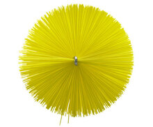 Vikan Pijpborstel Medium Voor Flexibele kabel &Oslash;90, 200mm Geel