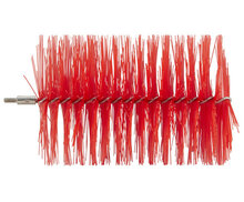 Vikan Pijpborstel Medium Voor Flexibele Kabel &Oslash;120, 210mm Rood