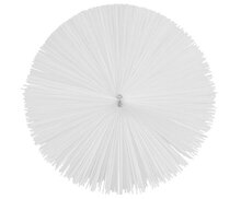 Vikan Pijpborstel Medium Voor Flexibele Kabel &Oslash;120, 210mm Wit