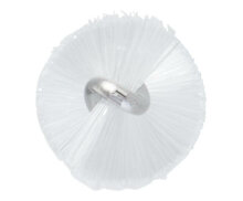 Vikan Smalle Medium Pijpborstel &Oslash;9mm, 370mm Wit