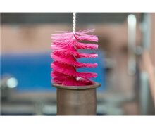 Vikan Harde Pijpborstel Met Handvat &Oslash;40, 500mm Roze