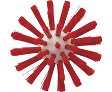 Vikan Steelmodel Pijpborstel Medium &Oslash;77, 155mm Rood