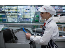 Vikan Precisieborstel Extra Hard 205mm Blauw