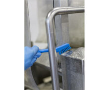 Vikan Precisieborstel Extra Hard 205mm Blauw