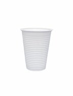 Plastic drinkbeker 180cc wit - ds. 3000 stuks 