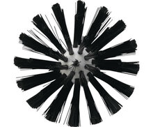 Vikan Steelmodel Pijpborstel Medium &Oslash;103, 170mm Zwart