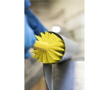 Vikan Medium Harde Pijpborstel Met Handvat (uit een stuk), &Oslash;90, 460mm Geel