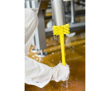 Vikan Medium Harde Pijpborstel Met Handvat (uit een stuk), &Oslash;90, 460mm Geel