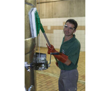 Vikan Hygi&euml;ne Padhouder Steelmodel 230mm Groen 