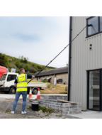 Streamline&reg; OVA8&reg; 30T Koolstofvezel Watergevoede Telescoopsteel &ndash; 10,7 m / 35 ft