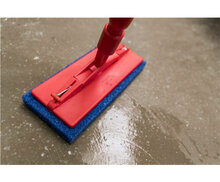 Vikan Hygi&euml;ne Padhouder Steelmodel 230mm Rood