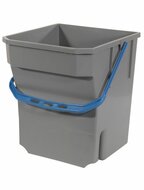 Numatic Grijze Emmer 28 Liter met blauwe hendel t.b.v. MM 1 &amp; 2