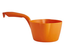 Vikan Hygi&euml;ne Schepbak Rond Met Schenktuit 1L Oranje