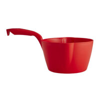 Vikan Hygi&euml;ne Schepbak Rond Met Schenktuit 2L Rood