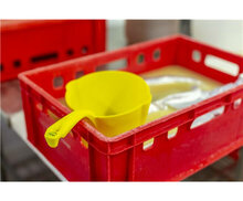 Vikan Hygi&euml;ne Schepbak Rond Met Schenktuit 2L Geel