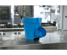 Vikan Hygi&euml;ne Schepbak Rond Met Schenktuit 1L Blauw