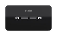 Satino Hyginity Jumbo 2-rol toiletroldispenser centerfeed Zwart CF2