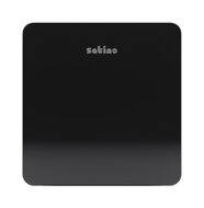 Satino Hyginity Maxi Jumbo toiletpapierdispenser L Zwart JT2