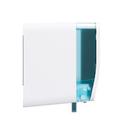 Satino Hyginity Dispenser dubbele rol toiletpapier Wit MT1