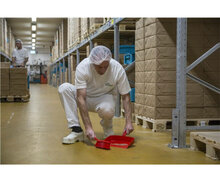 Vikan Hygi&euml;ne Stofblik Kunststof 295mm Rood