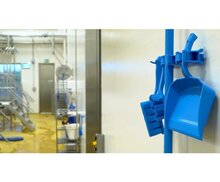 Vikan Hygi&euml;nisch Hi-Flex Ophangsysteem 420mm Blauw
