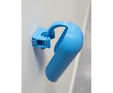 Vikan Hygi&euml;ne Klem voor Hi-Flex Wandhouder 82mm Blauw