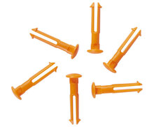 Vikan 6 x Pin Reserveonderdeel Voor De 1011 en 1013 Oranje