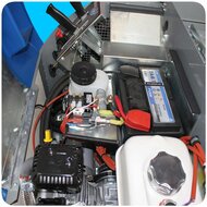 iVo S28 Opzit Veegmachine inclusief batterij en lader