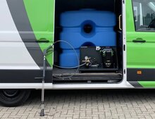 Dibo CPU-SB 150/10 open SS elektrische hogedrukreiniger op batterij