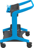 Vikan HyGo 78CM Blauw &ndash; Mobiel Reinigingsstation (Werkwagen)