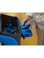 Vikan HyGo 78CM Blauw &ndash; Mobiel Reinigingsstation (Werkwagen)